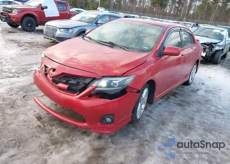 2013 Toyota Corolla S from USA, damaged, VIN 2T1BU4EE4DC977842